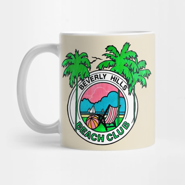 Beverly Hills Beach Club - Retro Summer Design by DankFutura